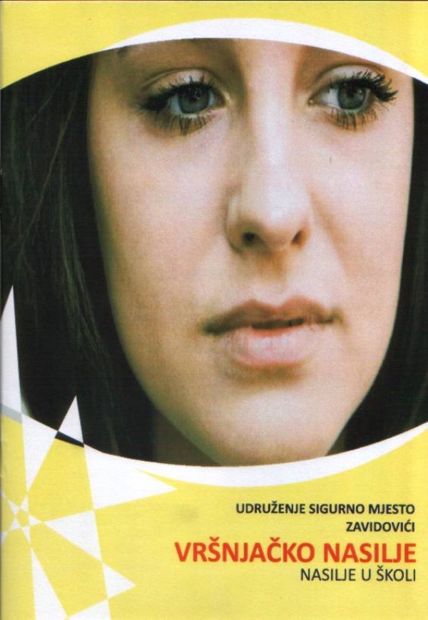 A brochure about bullying published by the Association „Sigurno mjesto“