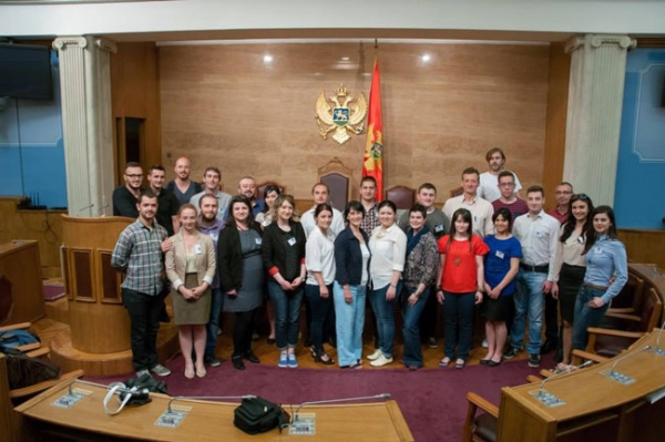 PARLIAMENT OF MONTENEGRO OPENED ITS DOORS TO BALKAN YOUTH